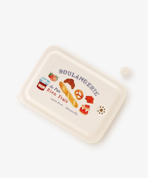 Afternoon Tea(アフタヌーンティー)の「シームレス抗菌ランチボックス/イザベル・ボワノ(お弁当箱・レディース・ブルー・ONE SIZE)」の5枚目の写真