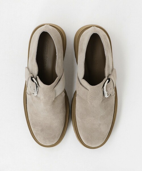 ODETTE E ODILE(オデットエオディール)の「ボリュームソールベルト フラット50↑(スリッポン・レディース・ベージュ/ブラック・24cm/23cm/23.5cm/24.5cm/22cm/22.5cm/25cm)」の7枚目の写真