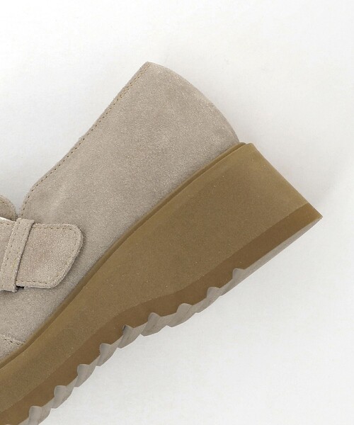 ODETTE E ODILE(オデットエオディール)の「ボリュームソールベルト フラット50↑(スリッポン・レディース・ベージュ/ブラック・24cm/23cm/23.5cm/24.5cm/22cm/22.5cm/25cm)」の13枚目の写真