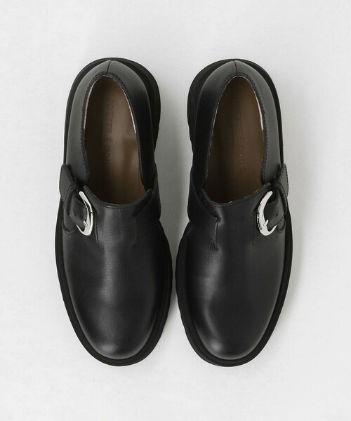 ODETTE E ODILE(オデットエオディール)の「ボリュームソールベルト フラット50↑(スリッポン・レディース・ベージュ/ブラック・24cm/23cm/23.5cm/24.5cm/22cm/22.5cm/25cm)」の14枚目の写真