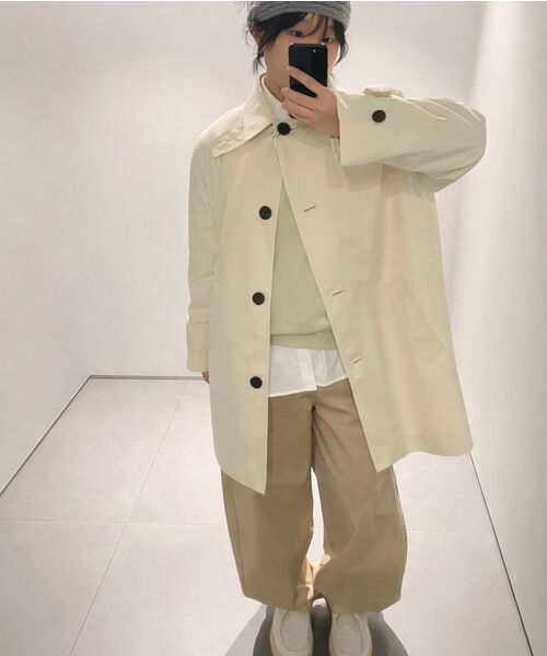 MUSINSA STANDARD WOMAN（ムシンサスタンダードウーマン）の「ウィメンズエッセンシャルVネックニット[ペイルグリーン]（ニット/セーター・レディース・その他・X-SMALL/SMALL/MEDIUM/LARGE）」の2枚目の写真