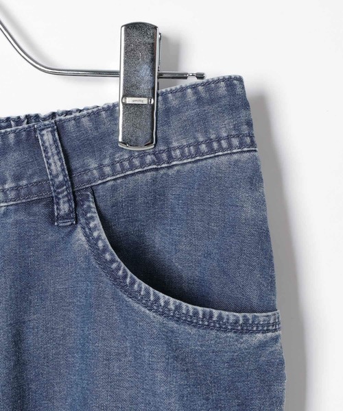 LEPSIM（レプシィム）の「スースーデニムストレートパンツ　637621（デニムパンツ・レディース・インディゴブルー/ケミカルウォッシュ/ブラック・LARGE/MEDIUM）」の7枚目の写真