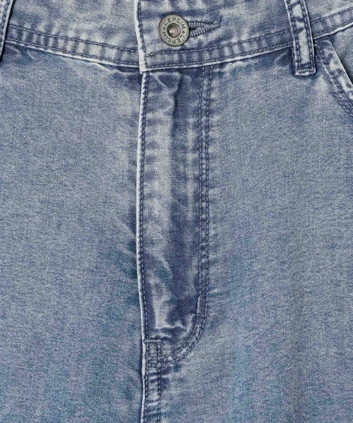 LEPSIM（レプシィム）の「スースーデニムストレートパンツ　637621（デニムパンツ・レディース・インディゴブルー/ケミカルウォッシュ/ブラック・LARGE/MEDIUM）」の12枚目の写真
