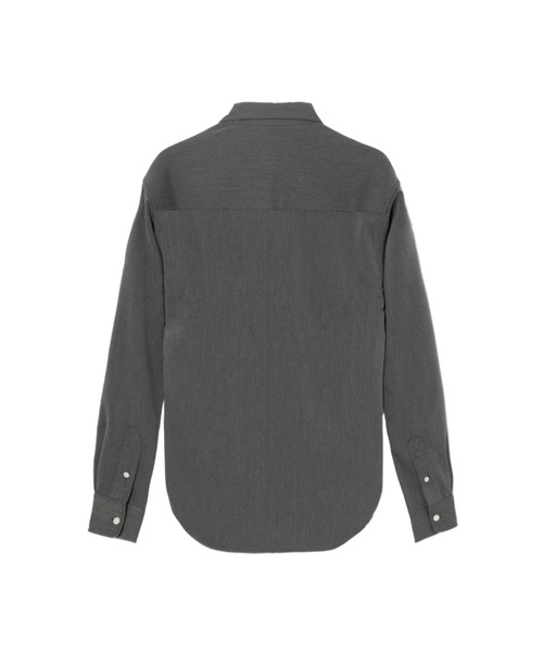 A BATHING APE(アベイシングエイプ)の「OVERSIZE SHIRT(シャツ/ブラウス・レディース・グレー/ネイビー・FREE)」の4枚目の写真