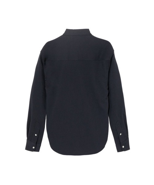 A BATHING APE(アベイシングエイプ)の「OVERSIZE SHIRT(シャツ/ブラウス・レディース・グレー/ネイビー・FREE)」の5枚目の写真