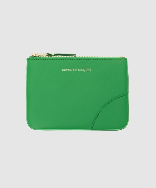 COLORED LEATHER LINE】SMALL ZIP POUCH（ポーチ）｜Wallet COMME des