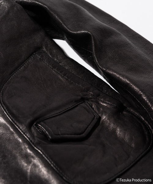 glamb(グラム)の「Black Jack Riders JKT / ブラック・ジャックライダースジャケット(ライダースジャケット・メンズ・ブラック・M)」の4枚目の写真