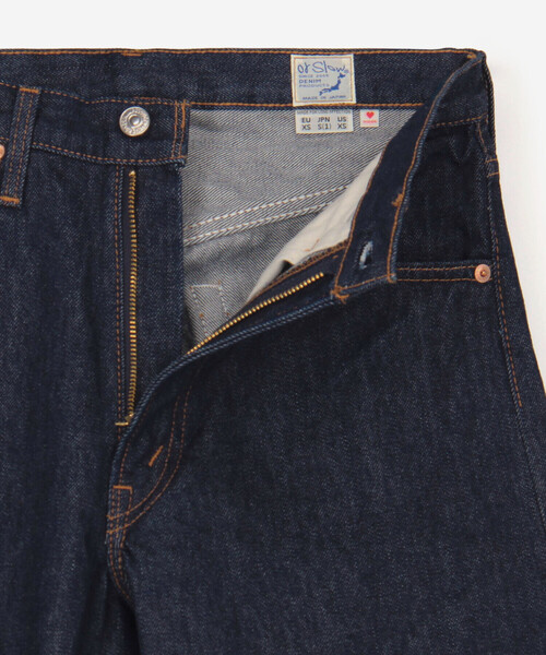 orSlow(オアスロウ)の「orSlow | ショートレングス 105 90'S デニムパンツ WOMEN(デニムパンツ・レディース・インディゴブルー・0/00/1)」の6枚目の写真