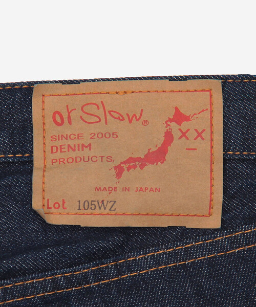 orSlow(オアスロウ)の「orSlow | ショートレングス 105 90'S デニムパンツ WOMEN(デニムパンツ・レディース・インディゴブルー・0/00/1)」の8枚目の写真