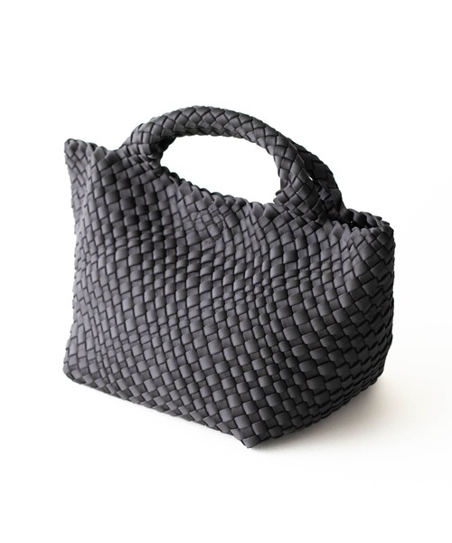 ONE DAY KMC (ワンデイケーエムシー)の「HERB/Intrecciato 2way small Tote Bag with Pouch/ポーチ付き2ウェイスモールトートバッグ(トートバッグ・レディース・グレー/ブラウン/ブラック/アイボリー・FREE)」の19枚目の写真