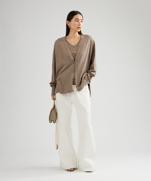 Chaos（カオス）の「Chaos(カオス)/ 【3/4坪田あさみさんIGLIVE紹介】◆WHY NOT NOW◆ユーティリティデニム（デニムパンツ・レディース・ホワイト/ブルー系・38/36）」の7枚目の写真