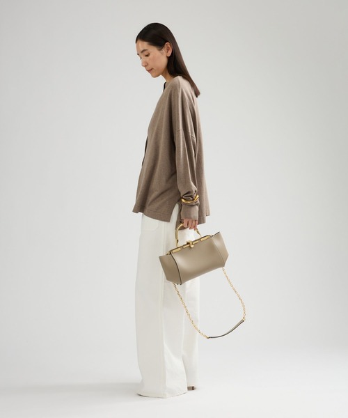 Chaos（カオス）の「Chaos(カオス)/ 【3/4坪田あさみさんIGLIVE紹介】◆WHY NOT NOW◆ユーティリティデニム（デニムパンツ・レディース・ホワイト/ブルー系・38/36）」の8枚目の写真