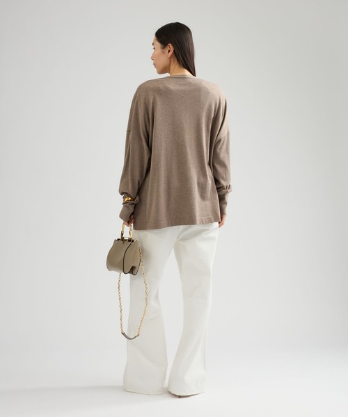 Chaos（カオス）の「Chaos(カオス)/ 【3/4坪田あさみさんIGLIVE紹介】◆WHY NOT NOW◆ユーティリティデニム（デニムパンツ・レディース・ホワイト/ブルー系・38/36）」の9枚目の写真