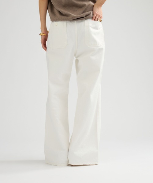 Chaos（カオス）の「Chaos(カオス)/ 【3/4坪田あさみさんIGLIVE紹介】◆WHY NOT NOW◆ユーティリティデニム（デニムパンツ・レディース・ホワイト/ブルー系・38/36）」の12枚目の写真