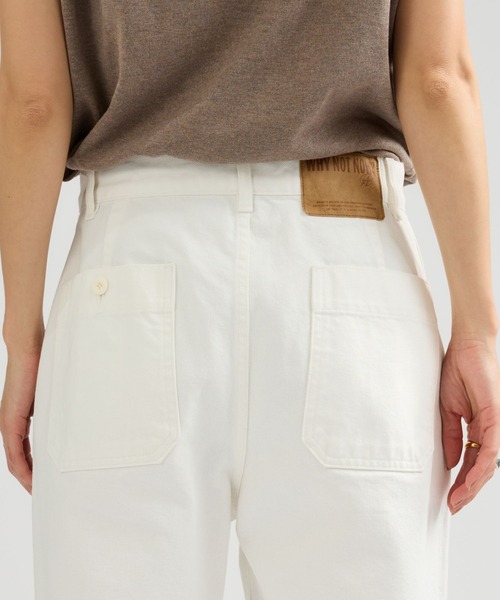 Chaos（カオス）の「Chaos(カオス)/ 【3/4坪田あさみさんIGLIVE紹介】◆WHY NOT NOW◆ユーティリティデニム（デニムパンツ・レディース・ホワイト/ブルー系・38/36）」の5枚目の写真