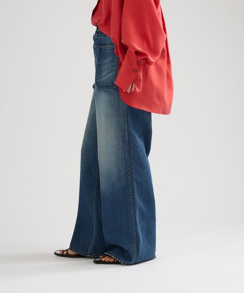 Chaos（カオス）の「Chaos(カオス)/ 【3/4坪田あさみさんIGLIVE紹介】◆WHY NOT NOW◆ユーティリティデニム（デニムパンツ・レディース・ホワイト/ブルー系・38/36）」の19枚目の写真