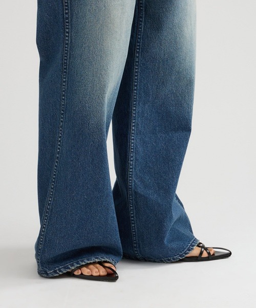 Chaos（カオス）の「Chaos(カオス)/ 【3/4坪田あさみさんIGLIVE紹介】◆WHY NOT NOW◆ユーティリティデニム（デニムパンツ・レディース・ホワイト/ブルー系・38/36）」の3枚目の写真