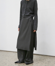 Whenever Layered Skirt - Charcoal