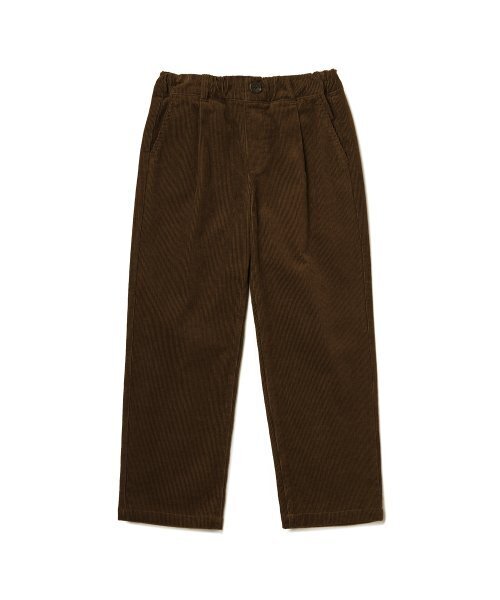 MUSINSA STANDARD KIDS（ムシンサスタンダードキッズ）の「レギュラーフィットバンディングコーデュロイパンツ[ブラウン]（その他パンツ・レディース・その他・100/110/120/150/160/140/130）」の2枚目の写真