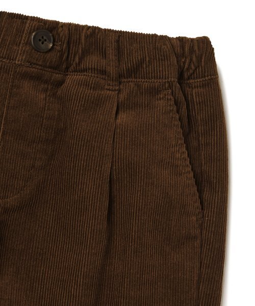 MUSINSA STANDARD KIDS（ムシンサスタンダードキッズ）の「レギュラーフィットバンディングコーデュロイパンツ[ブラウン]（その他パンツ・レディース・その他・100/110/120/150/160/140/130）」の6枚目の写真