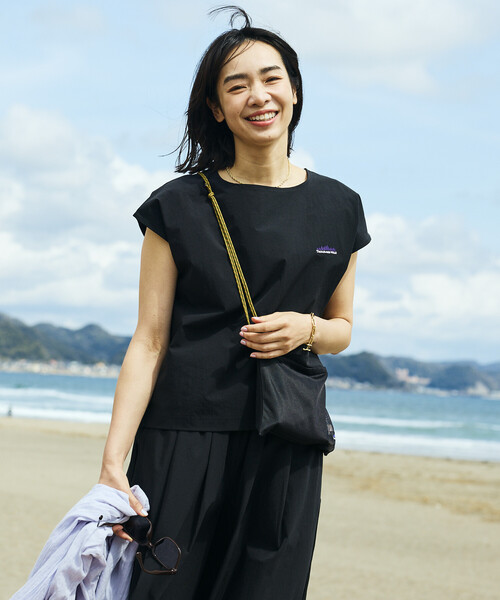 【THOUSANDMILE×FREAK'SSTORE】セットアップ THOUSAND MILE/別注 UVカット カシュクールキャミ セットアップ