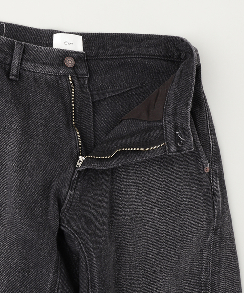 BAYCREW'S DEPO(ベイクルーズデポ)の「ETAT / エタ TYPE 005 LOFT BACK JEANS BLACK ON BOTH SIDES(デニムパンツ・メンズ・ブラック・46/44)」の4枚目の写真