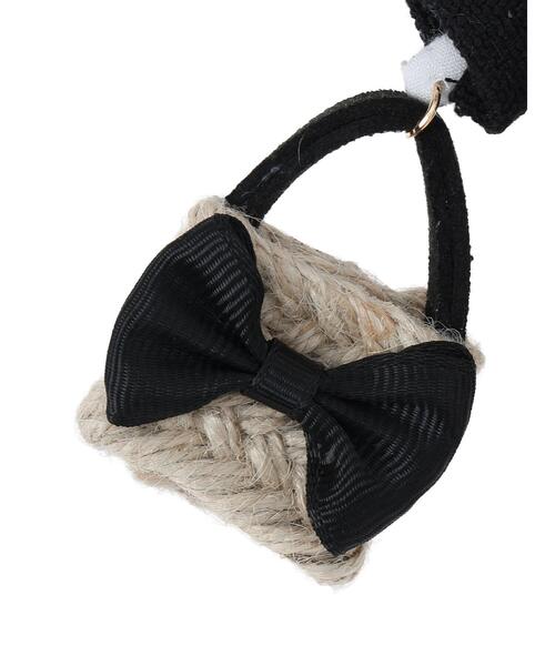 Te chichi（テチチ）の「ローズガールバッグチャーム（ネックレス・レディース・ブルー/ブラック・F）」の7枚目の写真