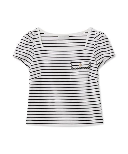 CELFORD(セルフォード)の「【洗える】トリムポケットTシャツ(Tシャツ/カットソー・レディース・サックスブルー/ブラック/ホワイト/その他・F)」の20枚目の写真
