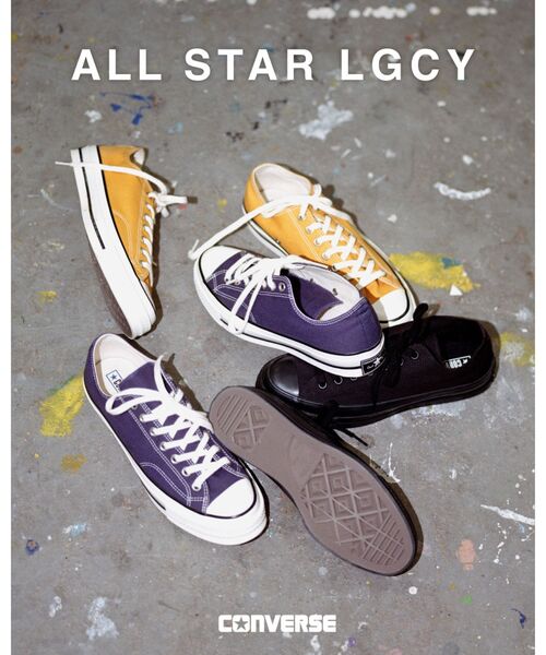 CONVERSE(コンバース)の「CONVERSE / コンバース ALL STAR LGCY OX(スニーカー・メンズ・パープル/ブラック/イエロー・28cm/27.5cm/26.5cm/26cm/27cm)」の4枚目の写真