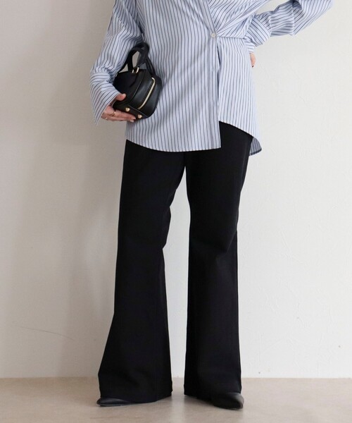 fredy emue(フレディエミュ)の「ストレッチフレアパンツ(その他パンツ・レディース・カーキ/ブラック・36/38)」の22枚目の写真
