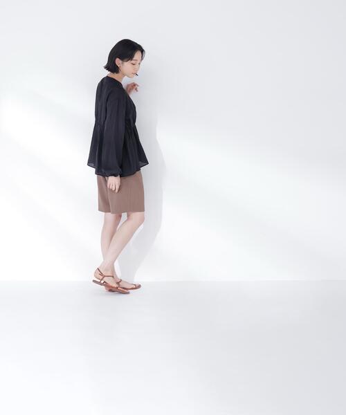 NATURAL BEAUTY BASIC(ナチュラルビューティーベーシック)の「◇シャツカーディガン(シャツ/ブラウス・レディース・ピンク/ブラック/オフホワイト・FREE)」の11枚目の写真