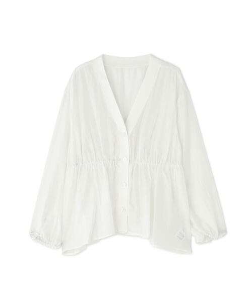 NATURAL BEAUTY BASIC(ナチュラルビューティーベーシック)の「◇シャツカーディガン(シャツ/ブラウス・レディース・ピンク/ブラック/オフホワイト・FREE)」の14枚目の写真