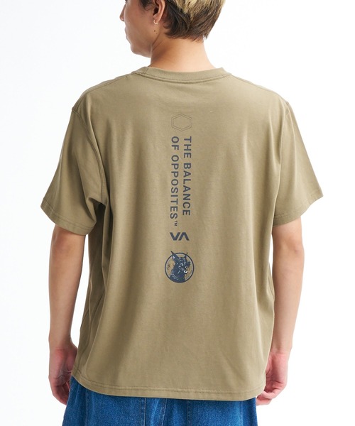 RVCA(ルーカ)の「RVCA SPORT メンズ CHAOS SS Tシャツ 【2026年春夏モデル】(Tシャツ/カットソー・メンズ・ブラック/ホワイト/グリーン系その他・SMALL/LARGE/MEDIUM/X-LARGE)」の13枚目の写真