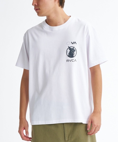 RVCA(ルーカ)の「RVCA SPORT メンズ CHAOS SS Tシャツ 【2026年春夏モデル】(Tシャツ/カットソー・メンズ・ブラック/ホワイト/グリーン系その他・SMALL/LARGE/MEDIUM/X-LARGE)」の5枚目の写真