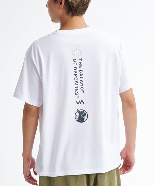 RVCA(ルーカ)の「RVCA SPORT メンズ CHAOS SS Tシャツ 【2026年春夏モデル】(Tシャツ/カットソー・メンズ・ブラック/ホワイト/グリーン系その他・SMALL/LARGE/MEDIUM/X-LARGE)」の6枚目の写真