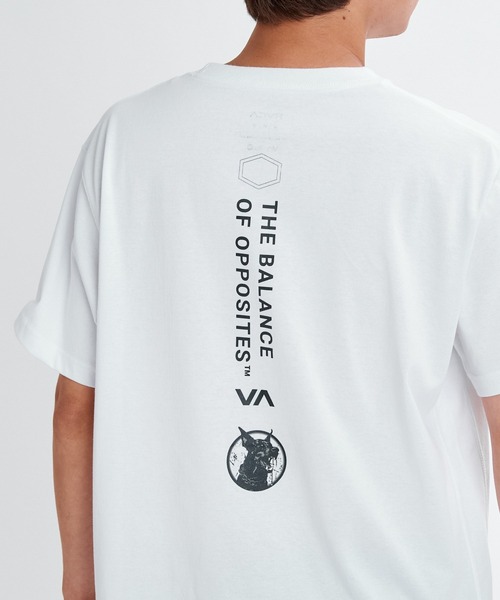 RVCA(ルーカ)の「RVCA SPORT メンズ CHAOS SS Tシャツ 【2026年春夏モデル】(Tシャツ/カットソー・メンズ・ブラック/ホワイト/グリーン系その他・SMALL/LARGE/MEDIUM/X-LARGE)」の8枚目の写真