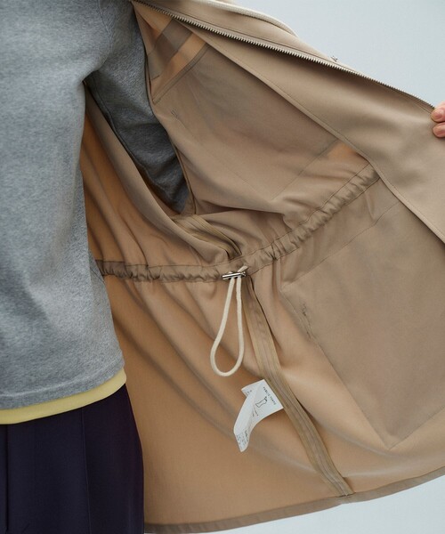 PUBLIC TOKYO（パブリックトウキョウ）の「【2026春新作】フィブリルフィールドジャケット（ブルゾン・レディース・ベージュ/ブルー・FREE）」の22枚目の写真