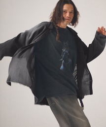 ms6437-aging sheer denim shirt デニムシャツ(AP2615008)