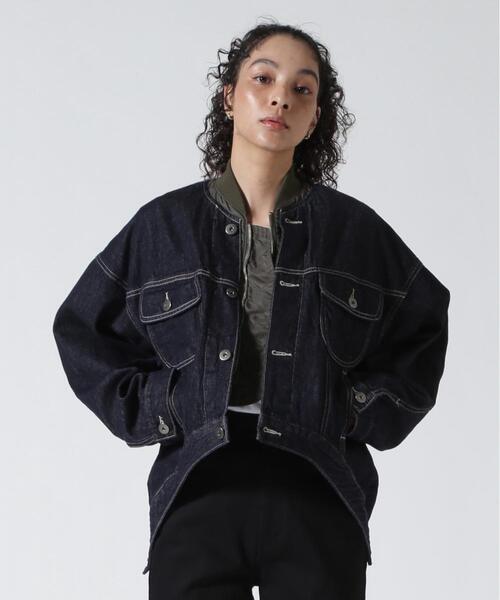 UN3D.(アンスリード)の「UN3D./アンスリード/MA-1 DOCKING DENIM JACKET/MA-1ドッキングデニムジャケット(デニムジャケット・レディース・その他4・36)」の1枚目の写真