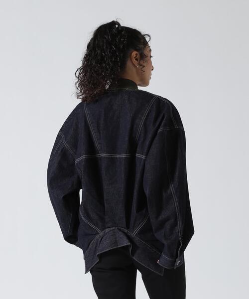 UN3D.(アンスリード)の「UN3D./アンスリード/MA-1 DOCKING DENIM JACKET/MA-1ドッキングデニムジャケット(デニムジャケット・レディース・その他4・36)」の2枚目の写真