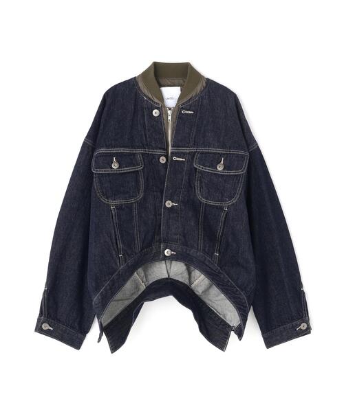 UN3D.(アンスリード)の「UN3D./アンスリード/MA-1 DOCKING DENIM JACKET/MA-1ドッキングデニムジャケット(デニムジャケット・レディース・その他4・36)」の11枚目の写真