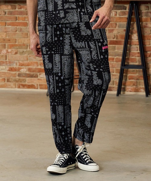 Maison code 13(メゾンコードサーティーン)の「mp14771-felkod×Maison code 13 collaboration linen like bandana pants バンダナ柄パンツ(M26S-18)(その他パンツ・メンズ・ホワイト/ブラック・S/M/L)」の10枚目の写真
