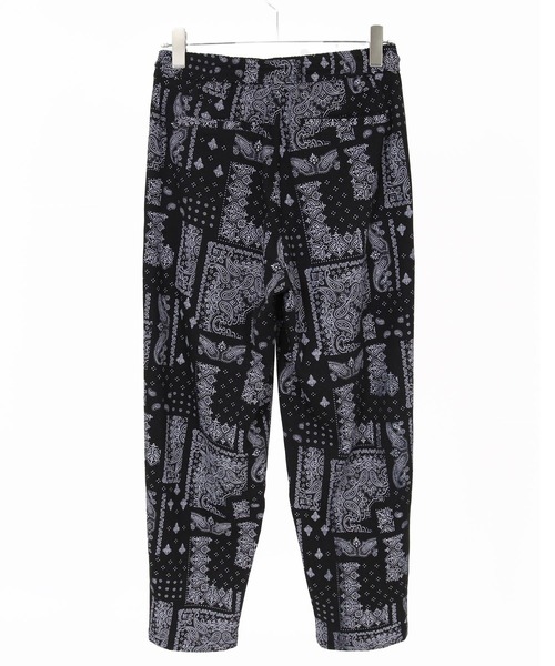 Maison code 13(メゾンコードサーティーン)の「mp14771-felkod×Maison code 13 collaboration linen like bandana pants バンダナ柄パンツ(M26S-18)(その他パンツ・メンズ・ホワイト/ブラック・S/M/L)」の17枚目の写真