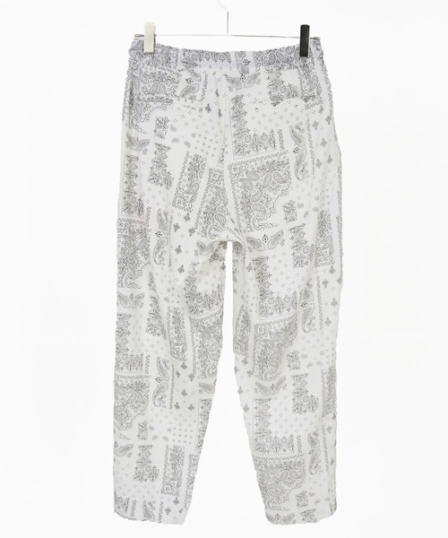 Maison code 13(メゾンコードサーティーン)の「mp14771-felkod×Maison code 13 collaboration linen like bandana pants バンダナ柄パンツ(M26S-18)(その他パンツ・メンズ・ホワイト/ブラック・S/M/L)」の20枚目の写真