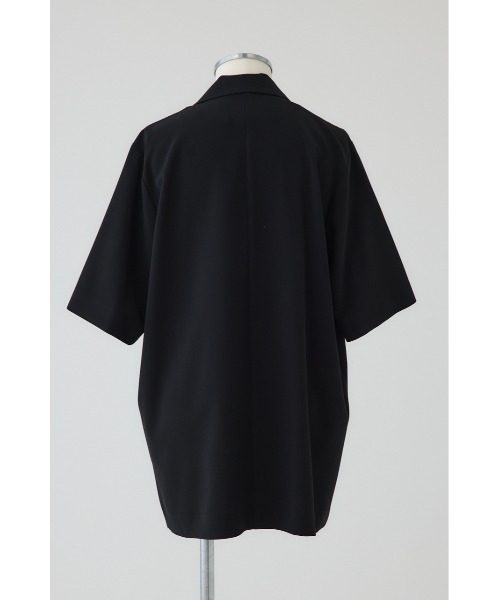 RIM.ARK（リムアーク）の「【PRE ORDER】Hidden H/S jacket ヒドゥン ハーフスリーブ ジャケット（テーラードジャケット・レディース・ブラック/グレイッシュベージュ・36/38）」の22枚目の写真