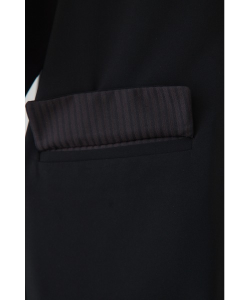 RIM.ARK（リムアーク）の「Hidden H/S jacket ヒドゥン ハーフスリーブ