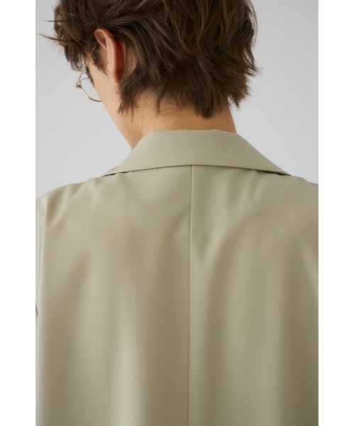 RIM.ARK（リムアーク）の「【PRE ORDER】Hidden H/S jacket ヒドゥン ハーフスリーブ ジャケット（テーラードジャケット・レディース・ブラック/グレイッシュベージュ・36/38）」の13枚目の写真
