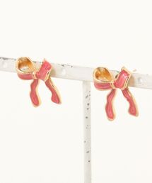 Port（ポート）の「【 Port / ポート 】 ガーリー リボン ミニ ピアス（ピアス（両耳用））」