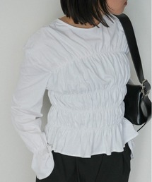 Gathered Flare Top|ギャザーフレアトップス