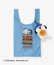 ぬいぐるみケース付きショッピングバッグ/PEANUTS